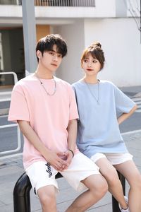 เสื้อยืดลำลองสำหรับผู้ชายเสื้อยืดคอกลมผ้าฝ้าย100% 200กรัมสามารถปรับแต่งได้เสื้อยืดสำหรับผู้ชาย - Product Image 3