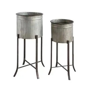 Support de pot de fleurs en métal Support de plante Décoration Métal Intérieur pour une couleur personnalisée avec une petite taille faite à la main - Product Image 5