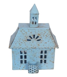 MAISON EN FER GALVANISÉ DÉCORATION INTÉRIEURE DE NOËL MAISON EN ÉTAIN POUR LA MAISON INTÉRIEURE ET EXTÉRIEURE ORNEMENTS DE NOËL DÉCORATIFS - Product Image 3