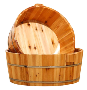 Cubeta de Madera para Pedicura de Alta Calidad, Estilo Clásico, Impermeable y Lavable, con Precio Competitivo al por Mayor - Product Image 3