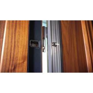 Puerta de Entrada de Diseño Artesanal Moderno de Madera ABSDOOR NEST, Alta Seguridad, Aislamiento Térmico y Acústico, para Villas y Apartamentos, Garantía de 3 Años - Product Image 4