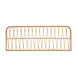 หวายหวายธรรมชาติแบบชนบทสำหรับห้องนอนหัวเตียงขนาดควีนไซส์ - Product Image 1