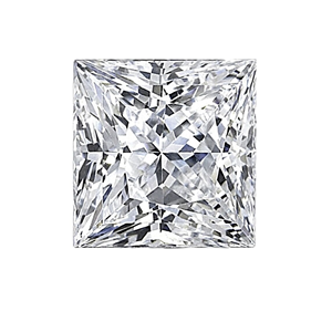 Diamant de forme princesse cultivé en laboratoire, pureté VVS, couleur D E F, 1,00 à 2,50 carats, diamant de forme fantaisie, directement du fabricant - Product Image 1