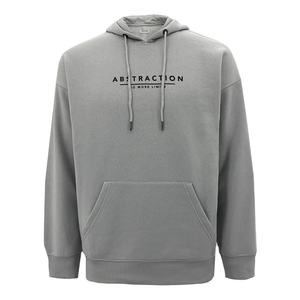 Sweats à capuche thermiques pour hommes 100% coton lourd luxe fermeture éclair complète us bouffée impression surdimensionné Streetwear pull à capuche pour hommes - Product Image 1