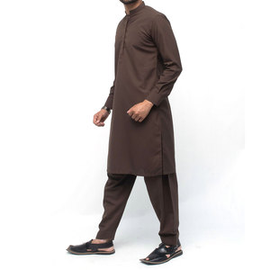 Shalwar Kameez décontracté pour hommes, vente en gros, usine, musulman, à la mode, 2023 - Product Image 4