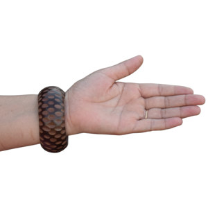 Women's Classic Style Ethnic Wood Cuff <b>Bracelet</b> Natural Colorful Fashion <b>Bracelets</b> Bangles Eco-Friendly <b>for</b> <b>Girls</b> - Product Image 2