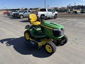 รถตัดหญ้า Johnn-Deere X738 สำหรับขาย รถตัดหญ้าแบบนั่งขับ รถแทรกเตอร์สำหรับสวน ตัดหญ้าได้ พร้อมที่เก็บหญ้าแบบ High Tip ลดราคา - Product Image 4