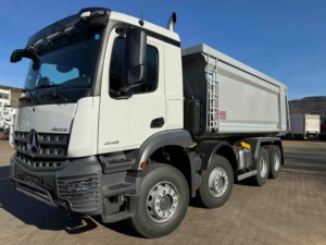 รถบรรทุกหนักเมอร์เซเดส AROCS 4145k 8x6 ยูโร 5 ดีเซล เกียร์อัตโนมัติ พวงมาลัยซ้าย 30-40 ตัน กล้องมองหลัง 360 องศา ปี 2012 - Product Image 5