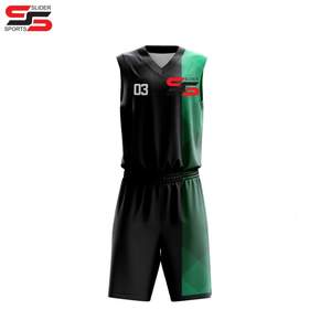 Uniformes de basket-ball réversibles imprimés par sublimation personnalisée fabricant nouveauté conception uniformes de basket-ball sportif - Product Image 4