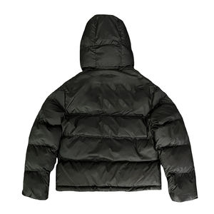 Chaqueta de Invierno de Moda Urbana con Logotipo Personalizado de Fábrica OEM, Chaqueta de Invierno Extra Grande para Hombre, Chaqueta Impermeable de Lona Unisex de Alta Calidad - Product Image 2