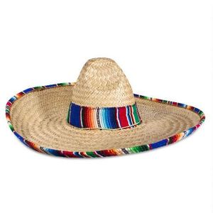 Unisex Natural Grass Embroidered Adult Mexico Sombrero Hat Wholesale Bulk Stock for Fiesta <b>Party</b> Summer Travel for Unisex Buyers - Product Image 6
