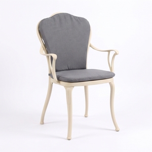 Silla de Espera Comercial Redonda de Alta Calidad con Estructura Metálica Moderna, Reposabrazos, Patas Cónicas, para Piso Duro, Uso en Hoteles y Oficinas, ARSU - Product Image 4