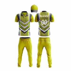 Uniforme de cricket respirant à manches courtes pour hommes Chemise et pantalon de sport fabriqué au Pakistan - Product Image 2