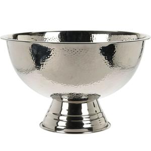 ถ้วยน้ำแข็งโลหะลายตอกสีเงิน สำหรับงานเลี้ยงที่บ้าน งานอีเว้นท์ บาร์ ใช้บนโต๊ะอาหาร แช่ไวน์ แชมเปญ - Product Image 1