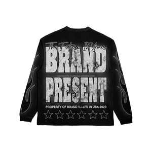 Nouveau survêtement élégant à logo personnalisé sweats à capuche à épaules tombantes et survêtement de jogging ensemble de 2 pièces survêtements pour femmes - Product Image 3