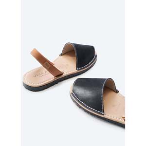 Menorquina sandali piatti Avarca da uomo in pelle comode calzature tradizionali spagnole - Product Image 2