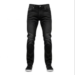 Jeans de Mezclilla de Secado Rápido para Hombre, 100% Algodón, Tejido Transpirable, Duradero, Informal, para Uso Diario, Suministro al por Mayor, Exportación - Product Image 1