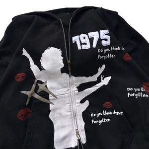 Sudaderas con capucha de gran tamaño de algodón 100% de alta calidad con logotipo personalizado para diseño de estampado Puff para invierno - Product Image 3