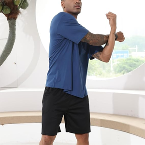 High Quality 100% Cotton Oversized Heavy <b>Tshirt</b> Custom Printing Heavyweight T Shirt Plain Blank Men's T-shirt - Product Image 2