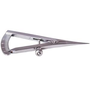 Instrumento de medición de precisión de calibre de 20mm de acero inoxidable aprobado por CE ISO para uso dental, quirúrgico y de laboratorio - Product Image 2