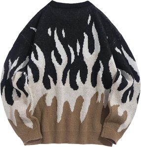 Suéter de gran tamaño para hombre Y2K Estética Llama Gráfico Cuello redondo Jersey de punto Suéteres casuales unisex - Product Image 5