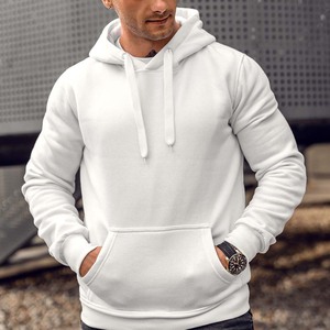 <b>Mens</b> <b>Grey</b> Super Fleece <b>Hoodie</b> & Sweatshirt - Product Image 4