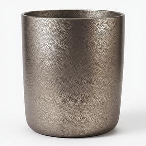 Maceta de Metal rústico decorativa de primera calidad perfectamente elaborada para un elegante estilo de jardín interior y exterior y decoración de temporada - Product Image 2