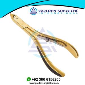 Beauty <b>Cuticle</b> Nipper, Gold Series Heavy Duty <b>Cuticle</b> & Hangnail <b>Trimmer</b>, Titanium Coated for Maximum Durability - Product Image 2