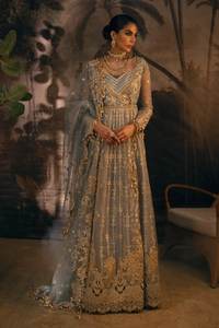 Vêtements indiens et pakistanais Costumes de pelouse Anarkali Prix bas Salwar Kameez Robes et costumes pour femmes Style pakistanais - Product Image 4