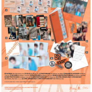 [POB] สเตรย์คิดส์ - THIS & THAT มินิอัลบั้มชุดที่ 10 & Ver (สมาชิกเลือกได้ / ชุดเซ็ต) - Product Image 3