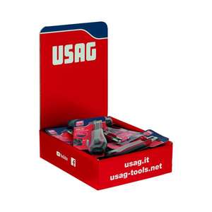 20 Utility Knives Counter Display 220 B1 Model USAG Brand - Product Image 1