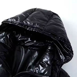 High Quality <b>Packable</b> Down <b>Jacket</b> Winter Waterproof and Windproof Puffer with Front Logo OEM Service Available - Product Image 4