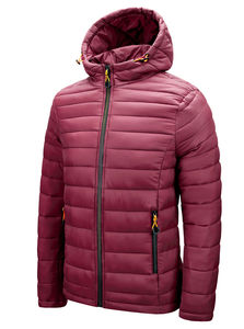 Veste matelassée pour homme avec fermeture éclair intégrale, isolée et chaude, idéale pour un usage quotidien décontracté et les aventures en plein air - Product Image 4