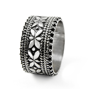 Luxury Design Hand Crafted <b>Rings</b> Vintage Style Bohemian Design Statement Jewelry for Women's 925 Silver Engagement <b>Rings</b> OEM ODM - Product Image 3