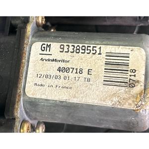 MOTORINO ALZAVETER ANTERIORE SINISTRO OPEL Meriva 1a Serie 93389551 (03>06) - Product Image 2