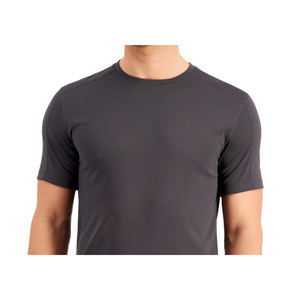 T-Shirt da Allenamento ID Ideology per Uomo, 100% Poliestere Birdseye, Grigio Antracite 4XB, Stile Performance con Stampa a Compressione e Serigrafia - Product Image 3