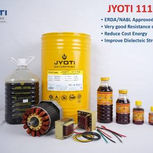 Barniz Aislante de Secado Rápido de Alto Rendimiento Clase B JYOTI 111FD para Recubrimiento Líquido de Motores Eléctricos, Transformadores y Escobillas - Product Image 4