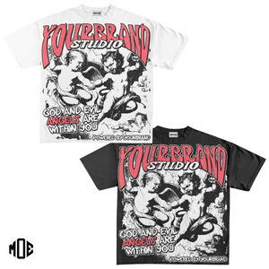 T-shirt en coton pour hommes avec logo T-shirt à manches courtes pour hommes - Product Image 4