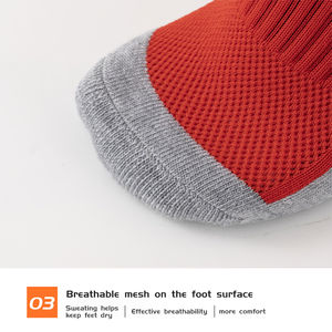 Chaussettes de compression personnalisées pour hommes, soccer et baseball, hauteur d'équipage rembourrée super longue pour la saison d'automne à l'extérieur - Product Image 4