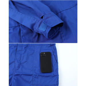Combinaisons de travail personnalisées pour hommes avec options de broderie Combinaisons durables à manches longues pour la construction et l'usage industriel - Product Image 3