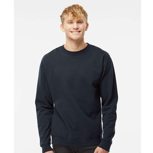 Sweatshirts à capuche personnalisés à manches longues avec impression de lettres audacieuses sans poches Sweatshirts à col rond en coton de haute qualité pour hommes - Product Image 1