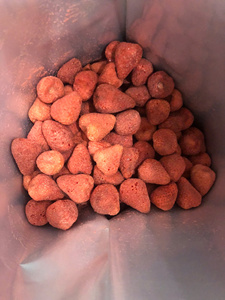 Tranches de fraises lyophilisées en gros, collation croustillante en vrac pour yaourt et flocons d'avoine - Product Image 3