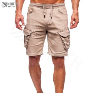 Pantalones Cortos Cargo Casuales de Lona para Hombre, Novedad de 2025, Cómodos para el Verano, Servicio OEM, Cierre con Cordón, Secado Rápido, Personalizables - Product Image 4