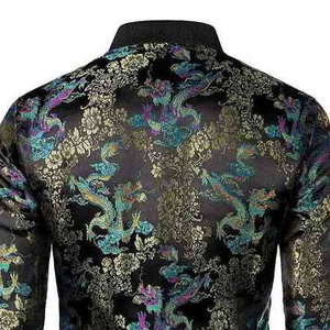 Chaqueta de bombardero personalizada OEM de alta calidad para hombre, prendas de vestir rellenas con rompevientos de invierno, chaqueta informal, chaquetas de bombardero para hombre - Product Image 6