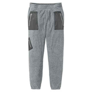 Customized Logo Men's Casual Slim FIT Jogging Trousers Heavyweight Plain Fleece with Vintage Decoration Mid Waist Canvas - Product Image 1