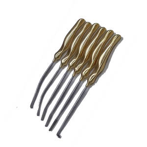 Ensemble de 6 instruments de dissection manuels de qualité supérieure pour chirurgie plastique, lifting du visage, endoscopie, lifting des sourcils, acier inoxydable allemand - Product Image 5