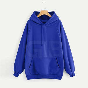 Meilleure vente de sweats à capuche pour femmes de haute qualité tenue décontracté prix raisonnable col à capuche tissu tricoté logo avant pour la saison d'automne - Product Image 1