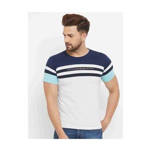 รับผลิตเสื้อยืดผู้ชายแบบ OEM สีพื้น ระบายอากาศได้ดี ผ้าถัก พิมพ์ลายดิจิตอลตามสั่ง - Product Image 1