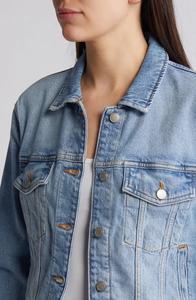 Veste en jean personnalisée taille XL pour femme, respirante, écologique, avec rembourrage en coton imprimé, pour la mode en plein air, vente en gros, automne - Product Image 6