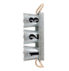 Soporte de utensilios de granja con revestimiento plateado Estante de almacenamiento de encimera de cocina en forma de herramientas de cocina para hoteles y ABS de metal hecho en casa - Product Image 1